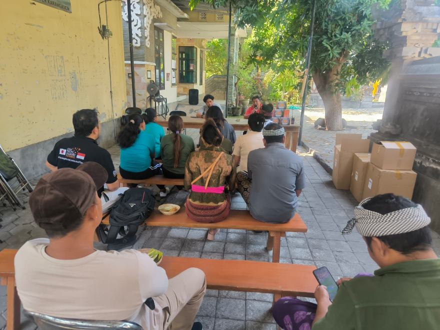 Rapat Koordinasi Forum PRB Desa Tulamben